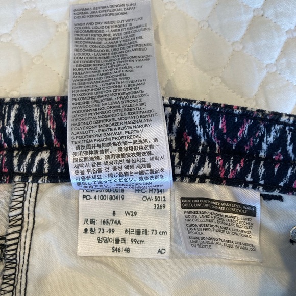 Levi’s Mid Rise Skinny Jeans 8/W29 - Picture 9 of 15